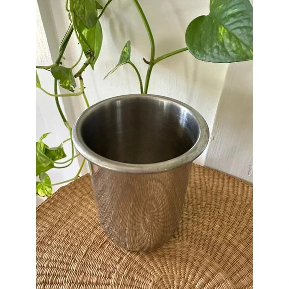 6” Tall silver Storage container - Picture 4 of 6
